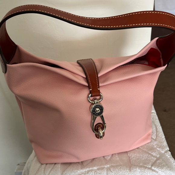 NWOT Dooney and Bourke All weather leather Logo Lock Hobo bag - Picture 2 of 8